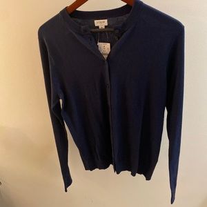 Classic cotton cardigan sweater